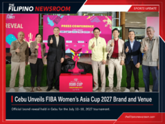 Cebu Unveils FIBA Women’s Asia Cup 2027 Brand and Venue Officials unveiling the FIBA Women’s Asia Cup 2027 logo in Cebu ahead of the tournament at SM Seaside Cebu Arena. FIBA Women’s Asia Cup 2027